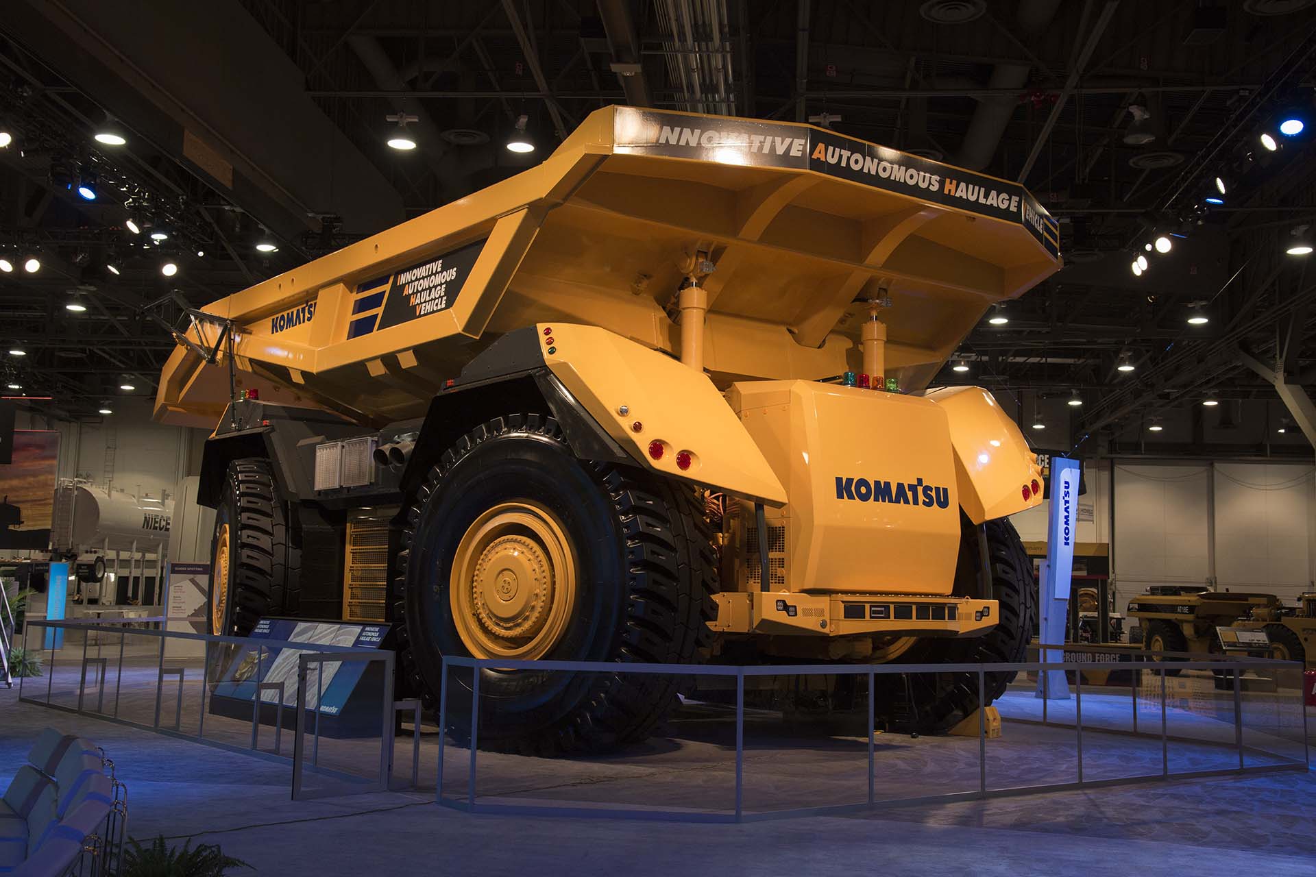 Komatsu Innovative Autonomous Haulage Dump Truck